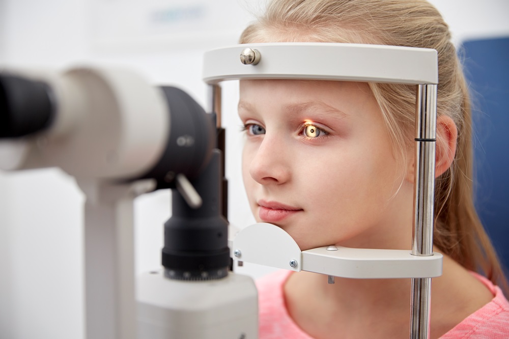 Child eye exam